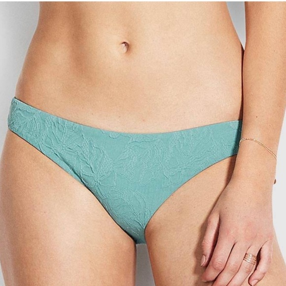 Seafolly Palm Coast Hipster Bikini Brief - Blue Nile new without tag - Picture 1 of 13